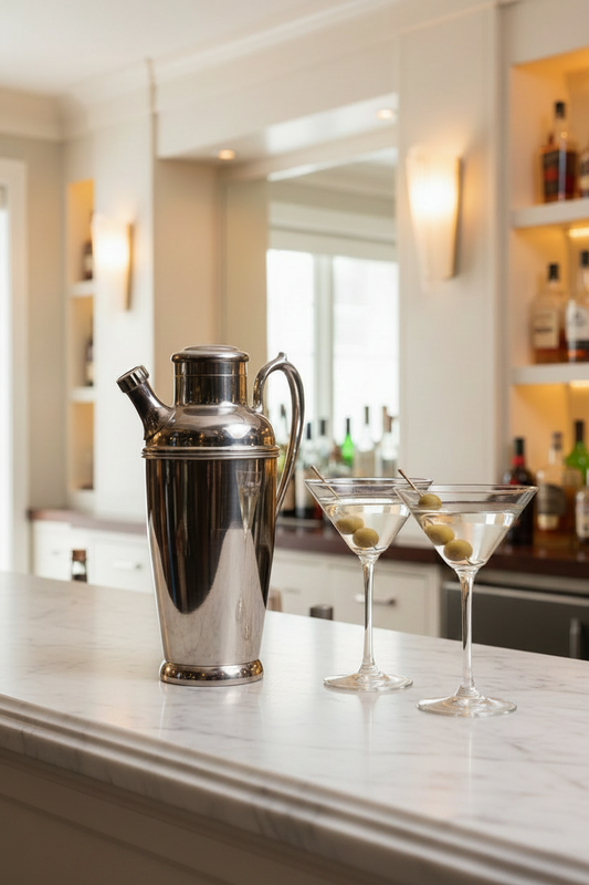 Melford Silverplate Cocktail Jug, Mid Century Barware