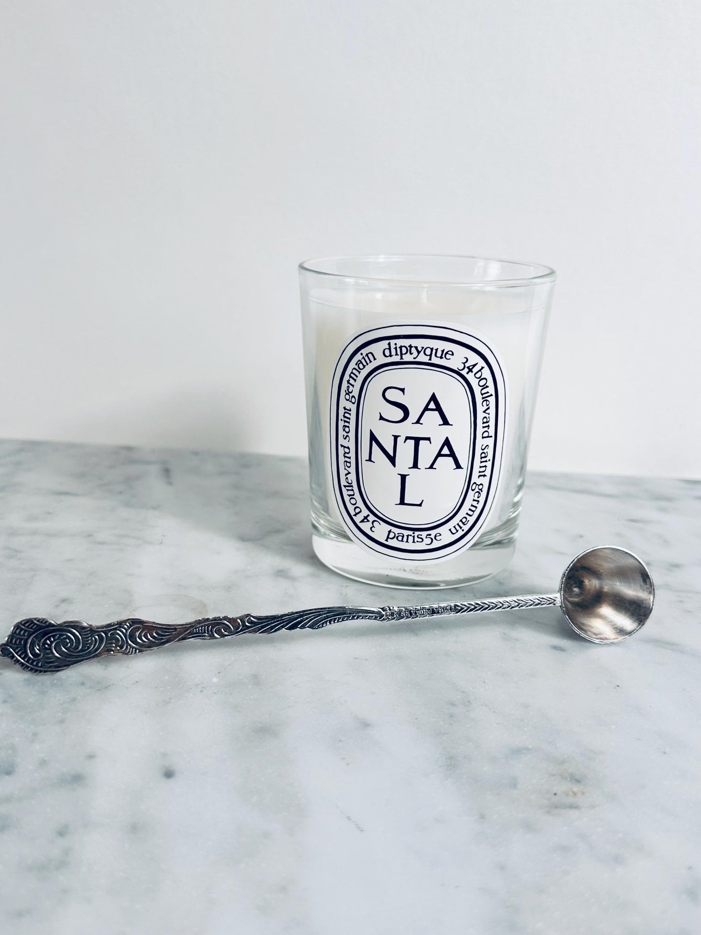 Vintage Ornate Silverplate Candle Snuffer