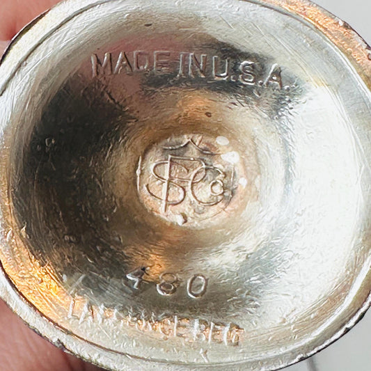 Vintage La France Silverplate Salt & Pepper Shakers, Pattern 780