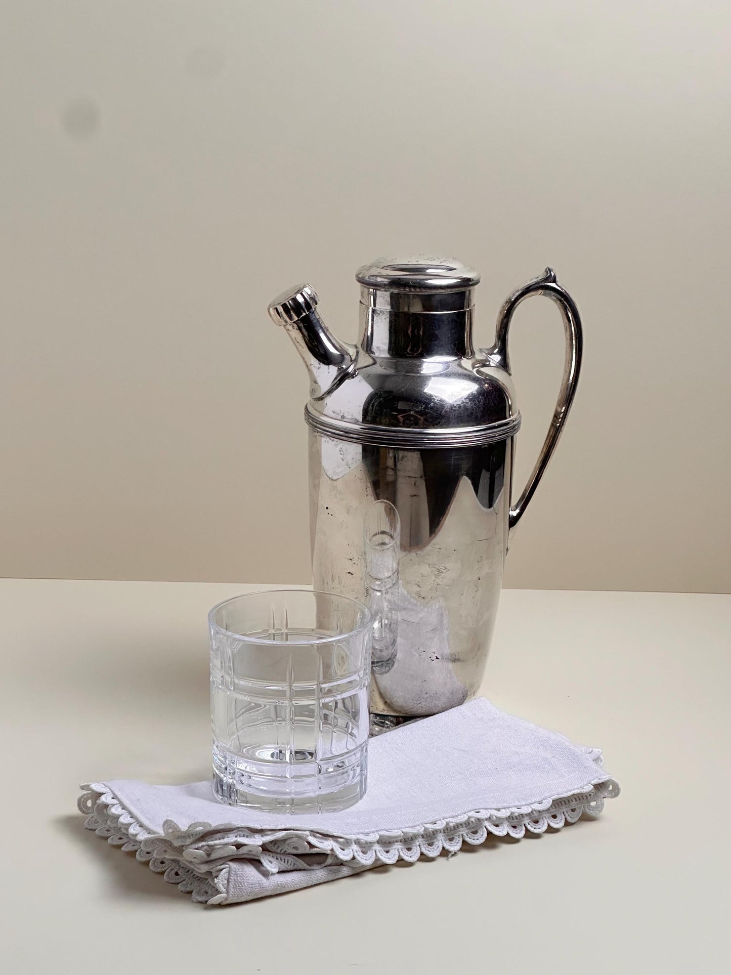 Melford Silverplate Cocktail Jug, Mid Century Barware